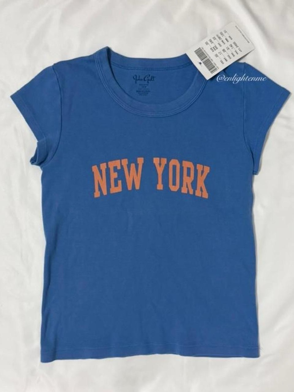 Brandy Melville New York Knicks colorway tee